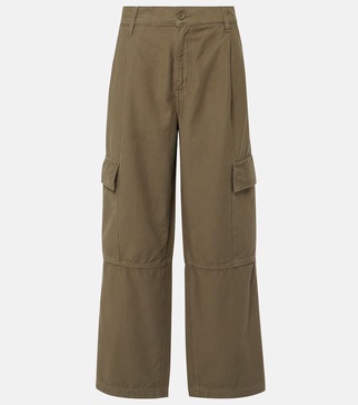 Jericho cropped cotton cargo pants