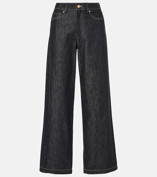 Balco high-rise straight jeans
