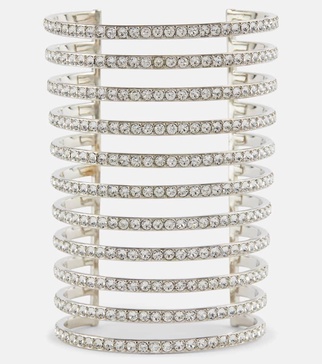 Vittoria embellished cuff bracelet