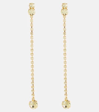 Crystal-embellished earrings