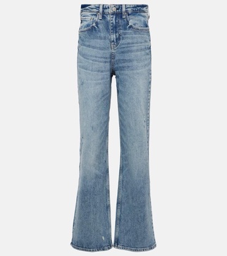 New Alexxis high-rise wide-leg jeans