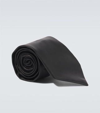 Leather tie