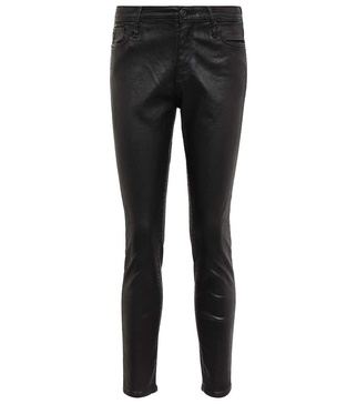 Farrah high-rise skinny pants