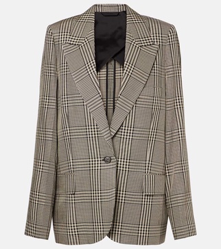 Plaid blazer