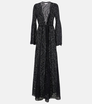 Ophelia lace maxi dress