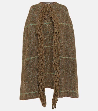 Fringed poncho
