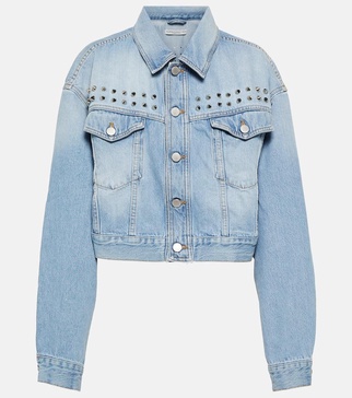 Embellished denim jacket