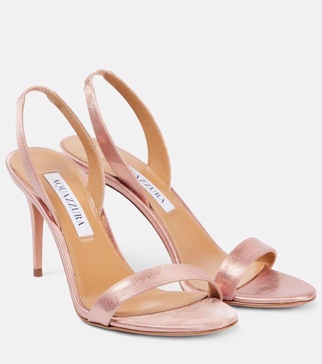 So Nude 85 leather sandals