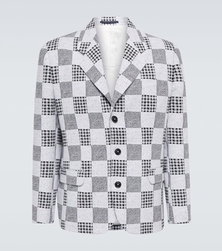 Patchwork blazer