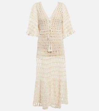 Marissa crochet cotton maxi dress