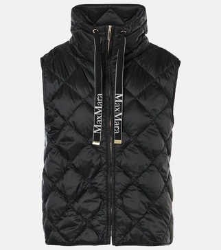 The Cube Tregic quilted down vest