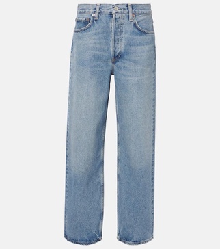 Henson mid-rise wide-leg jeans
