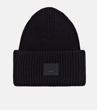 Pansy wool beanie