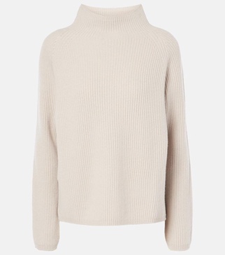 Elica ribbed-knit wool and cashmere sweater