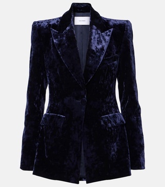 Velvet blazer