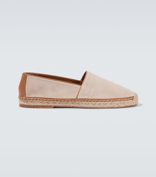 Leather espadrilles