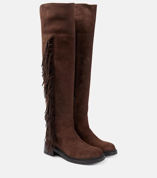 Joice suede knee-high boots