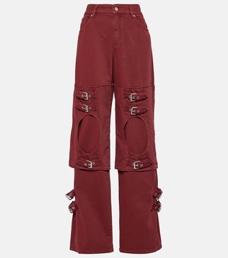 Mid-rise boyfriend jeans