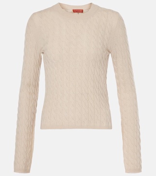 Milla cable-knit cashmere sweater