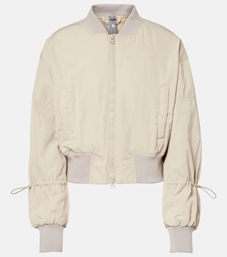 Truenature cropped bomber jacket