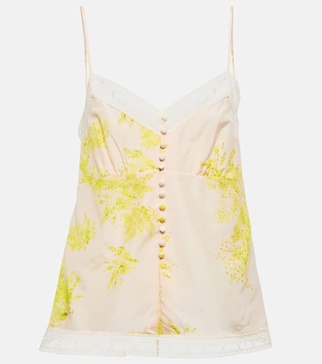 Odorante cotton and silk camisole