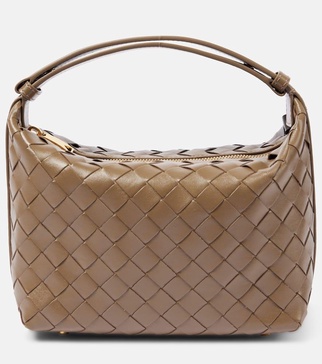 Wallace leather shoulder bag