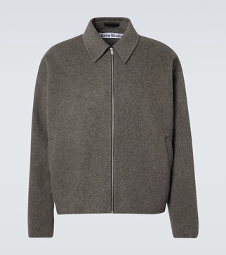 Wool blouson