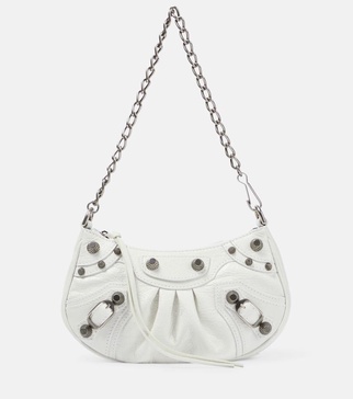 Women's Le Cagole Mini Bag With Chain in White