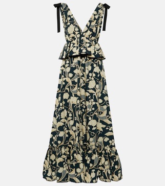 Infinito Perla cotton maxi dress