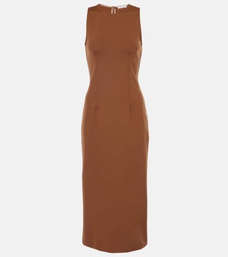 Sevres jersey midi dress
