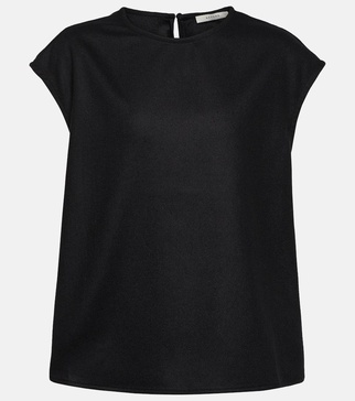 Dasha wool and cashmere top