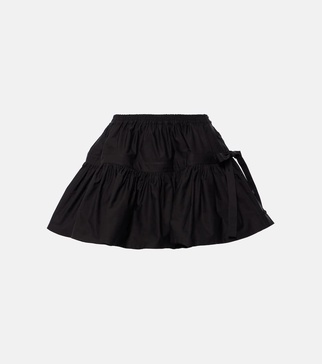 Deesser bow-detail miniskirt 