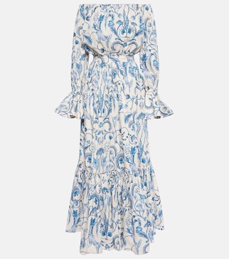 Almendra Habitat cotton maxi dress