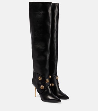 Alma leather knee-high boots