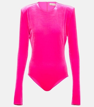 Velvet bodysuit