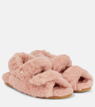Sandya shearling sandals