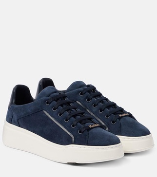 SuperSuede suede platform sneakers