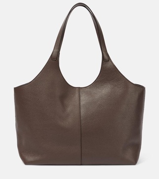 Cabas Supple XL leather tote bag