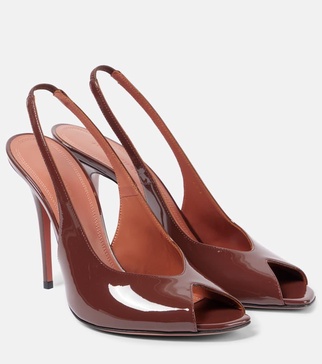 Kristina Sling 105 leather slingback pumps