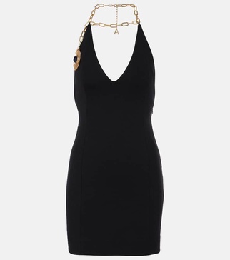 Chain-detail minidress