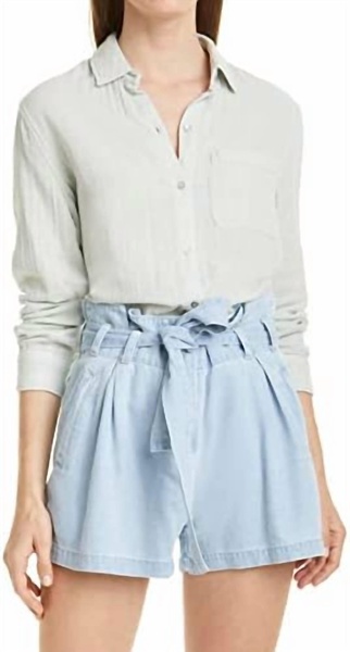 ellis button down shirt in willow