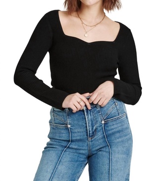 blakeley top in black