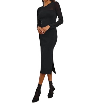 luz dress in black