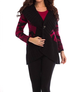 aztec signature wrap in red/black