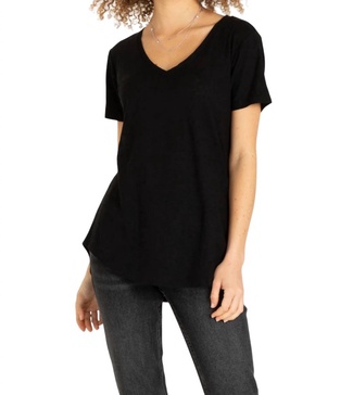 valentina top in black