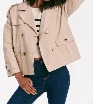 vega jacket in khaki