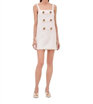 luya dress in pearl