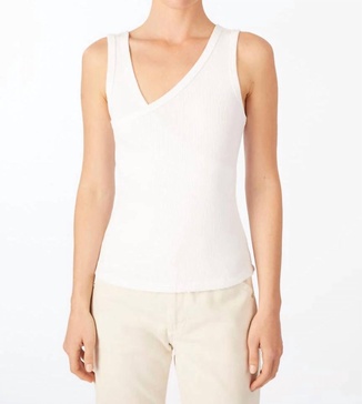 dreamy tank in white