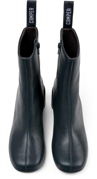 Green Leather Boots for Women