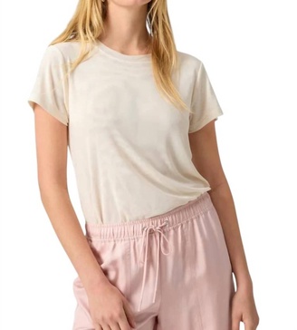 perfect mesh tee in birch
